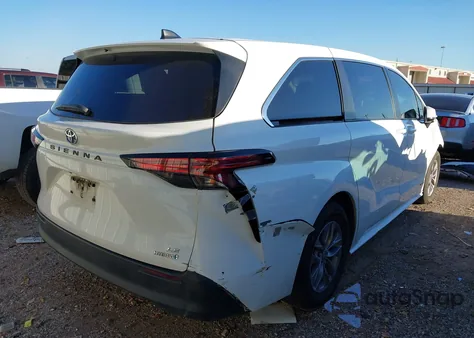 2021 Toyota Sienna Le из США, поврежденный, VIN 5TDKRKEC8MS070152